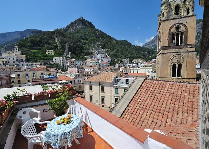 Mamma Rosanna - In With Terrace Lejlighed Amalfi